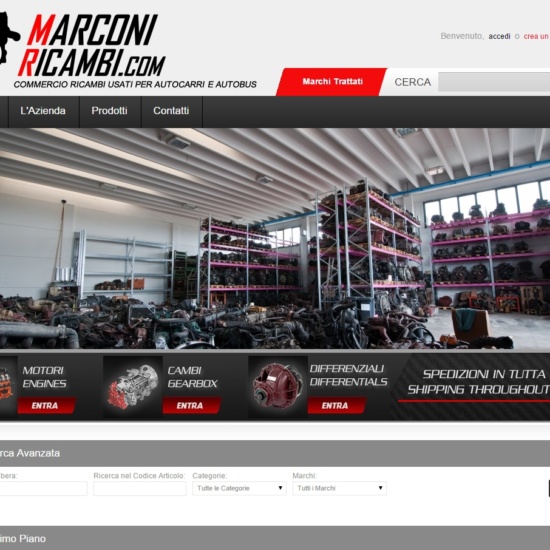 Sito Marconi Ricambi