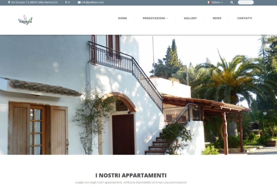 Nuovo sito Agriturismo Pollidoro