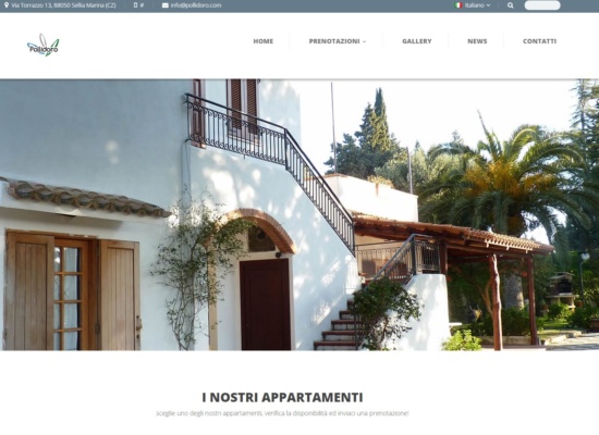 Nuovo sito Agriturismo Pollidoro
