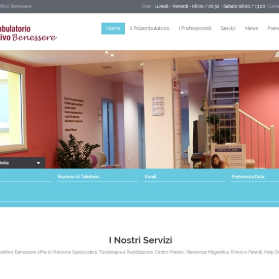Nuovo sito Obiettivo Benessere