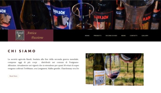 Nuovo Sito Randi Vini