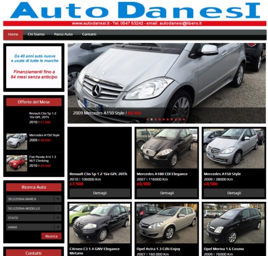 Nuovo Sito AutoDanesi Srl