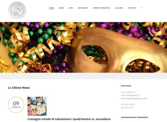 Nuovo Sito Istituto Comprensivo Statale Gambettola
