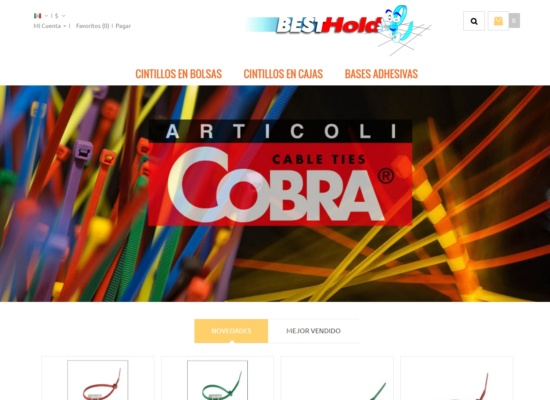 Nuovo Sito Sujetacables.com.mx