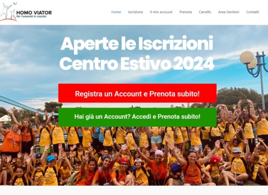 Iscrizioni Centro Estivo